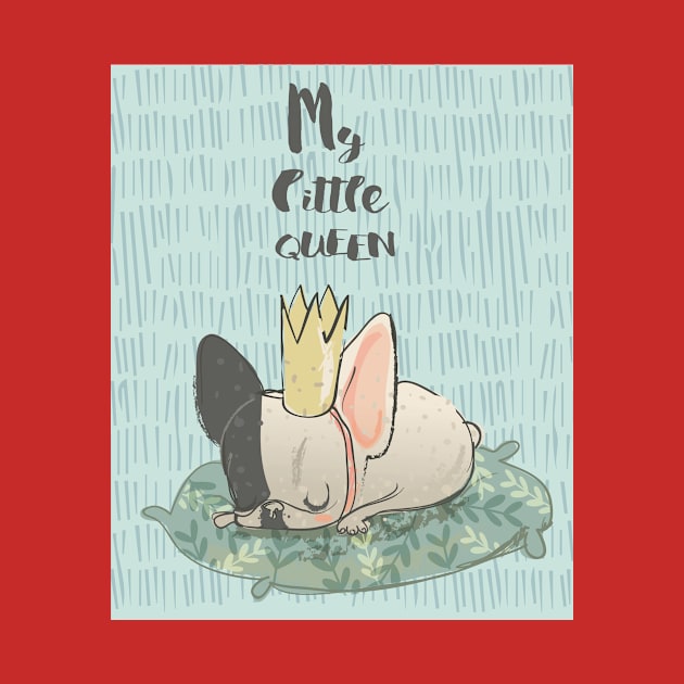 Little Bulldog Queen by EveFarb