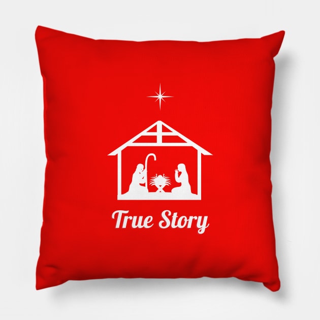 Christmas true story Pillow by SoccerOrlando