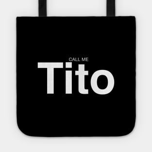 CALL ME TITO FILIPINO UNCLE POCKET DESIGN SHIRT Tote