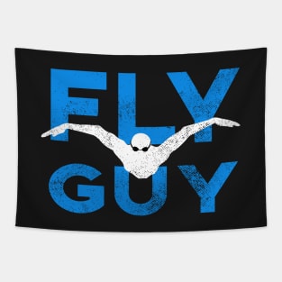 Fly Guy Swimmer Tapestry