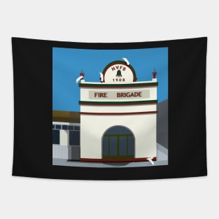 Historic Fire Station Junction Street Tapestry