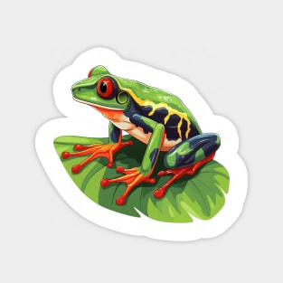 Red Eyed Tree Frog Magnet