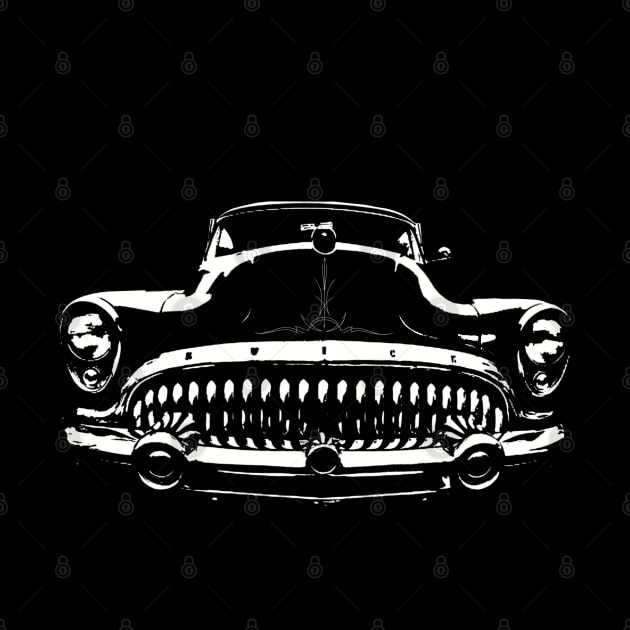 1953 Buick White only by GrizzlyVisionStudio