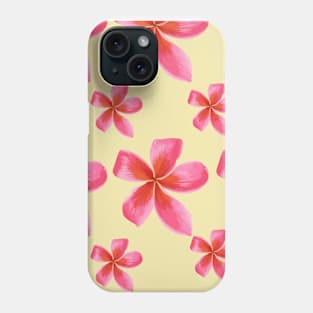 Diseño Floral en tonos rosas Phone Case