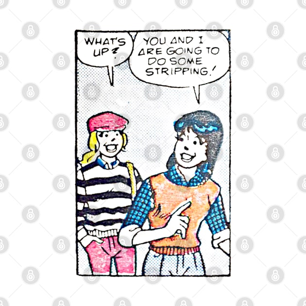 Vintage Lesbian Comic Art Humor by CultOfRomance