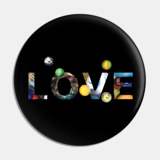 Marbles Love Pin