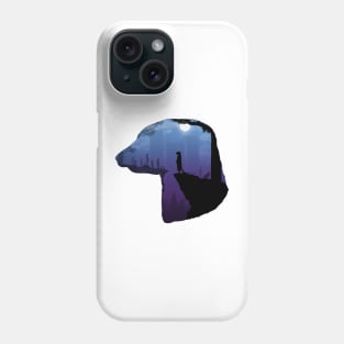 CITY NIGHTLIFE MEERKAT (SILHOUETTE Phone Case