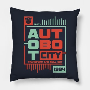 Autobot City Pillow