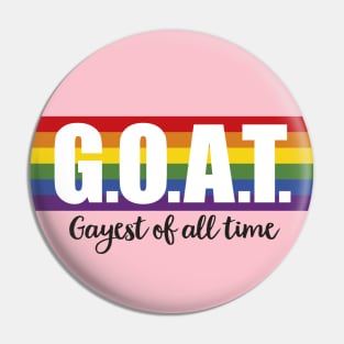 G.O.A.T. Pin