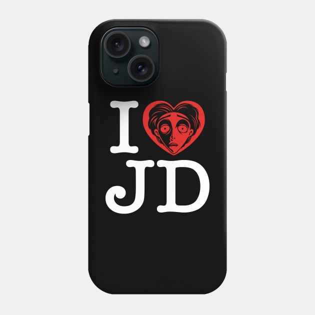 I LOVE JD Phone Case by CappO