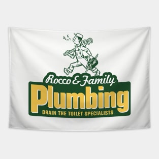 Rocco & Family Plumbing Tapestry