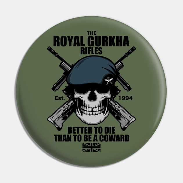 Royal Gurkha Rifles Pin by TCP