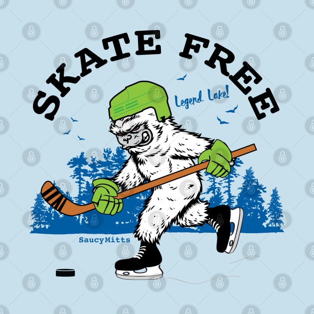 Skate Free Hockey Legend by SaucyMittsHockey