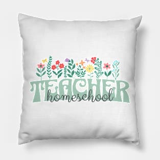 Homeschool Teacher Pillow