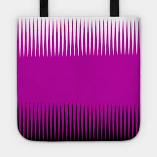 Wave Design Pink Tote