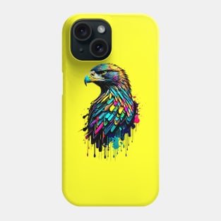 rainbow bald American eagle Phone Case