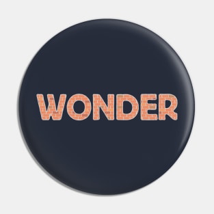 Wonderwall - Brick Wall of Wonder Pin