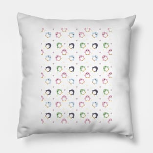 Cute Penguin Kawaii Pattern Pillow