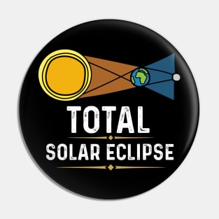 Solar Eclipse 2024 Shirt Total Eclipse April 8th 2024 Teacher Gift Pin