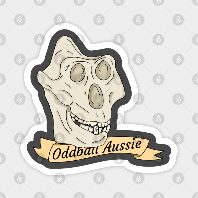 Discover - The Oddball Aussie Podcast Magnet by OzOddball