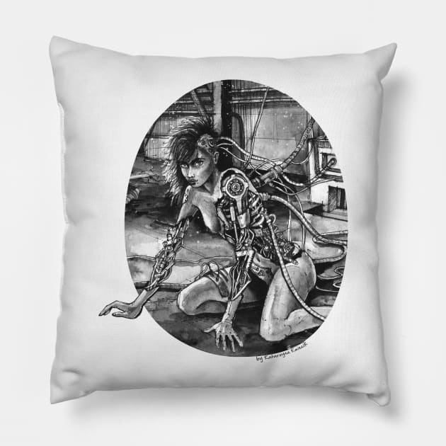 Forgotten Creation Pillow by KKmiecik_ART