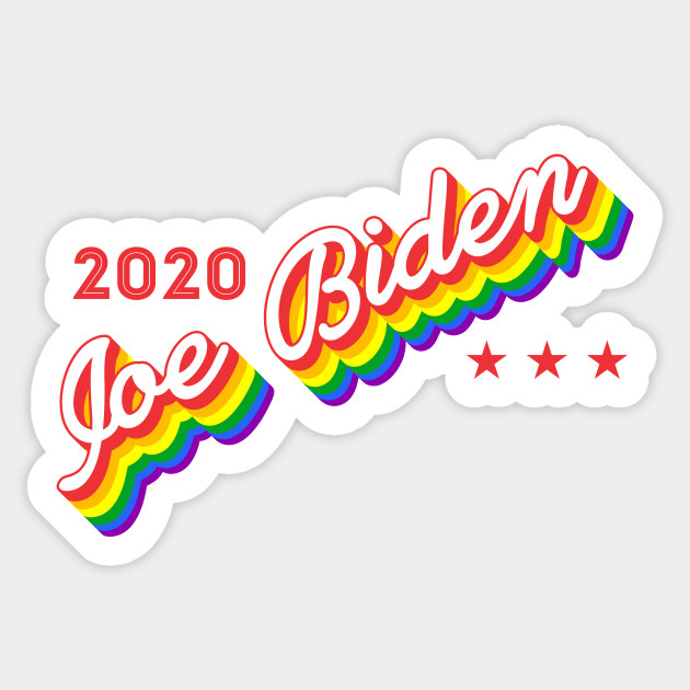 Joe Biden Lgbt Pride Joe Biden Sticker Teepublic Au