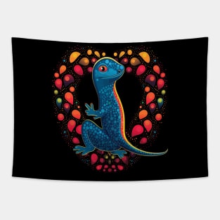Salamander Valentine Day Tapestry