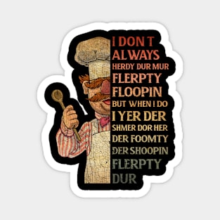 VintagePink Swedish Chef Magnet