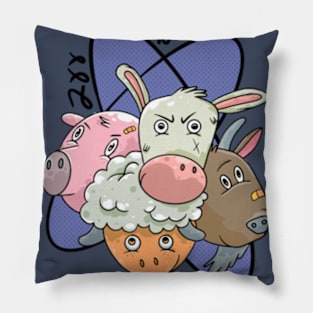 zoo gang Pillow