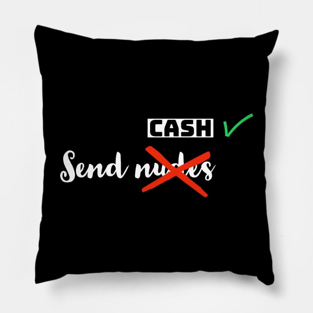 Send cash Pillow by Imaginate