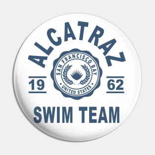 Alcatraz Swim Team Pin