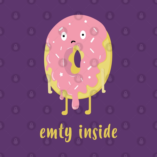 Funny doughnut emty inside by Marzuqi che rose