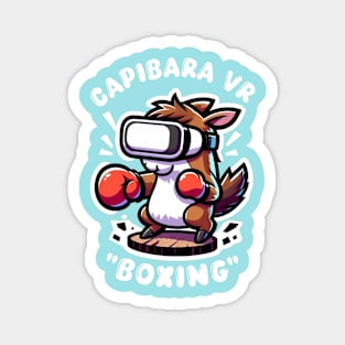 Capibara play VR Magnet