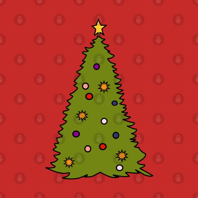Christmas Tree by ellenhenryart