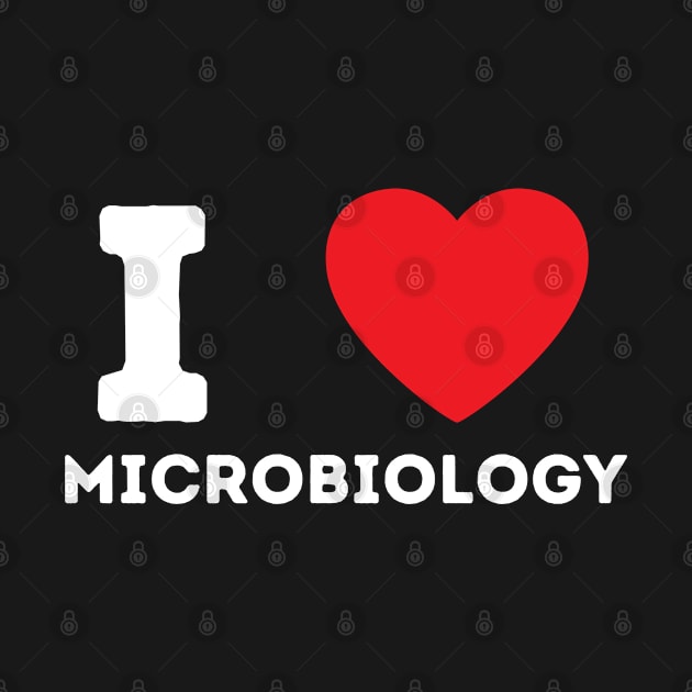 I Love Heart Microbiology by BobaPenguin