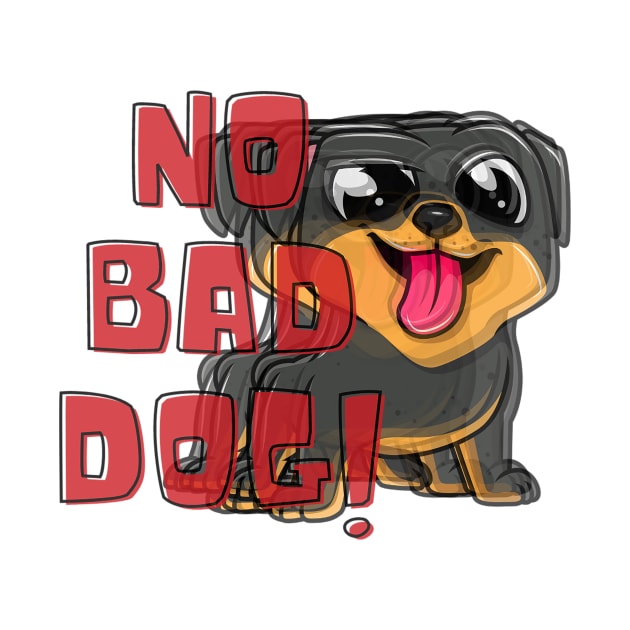 No Bad Dog #2 Designs Gift for Animal lovers by fratdd