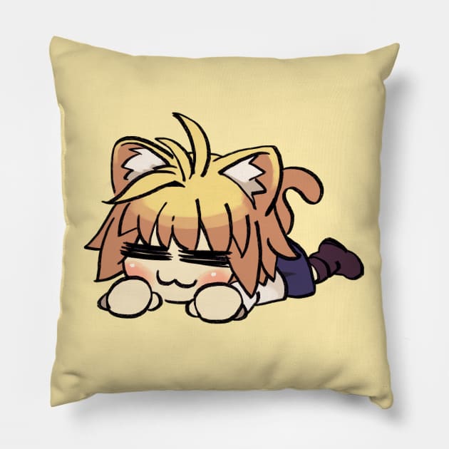 Mudwizard draws neco arc cat nap / Tsukihime Pillow by mudwizard