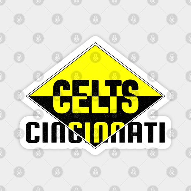 Defunct Cincinnati Celts Football 1910 Magnet by LocalZonly