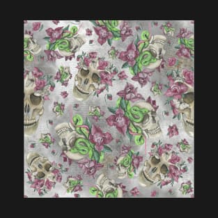 Flower skull T-Shirt