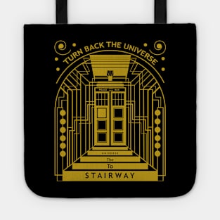 Starway to the Universe Tardis Style Tote