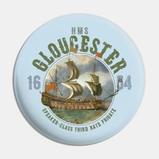 HMS Gloucester Pin