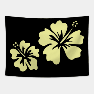 Hibiscus yellow Tapestry