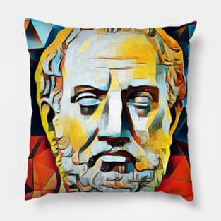 Thucydides Abstract Portrait | Thucydides Artwork 2 Pillow