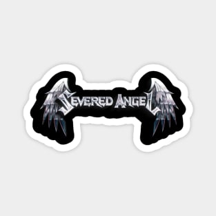 Severed Angel 2-Sided Stylized Logo with Symbol Magnet