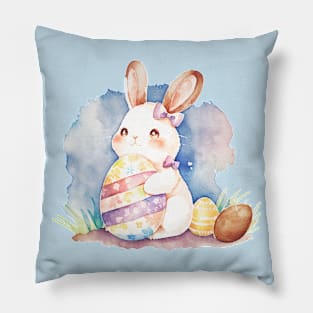 Easter Egg Bunny Pillow