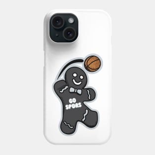 San Antonio Spurs Gingerbread Man Phone Case
