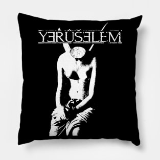 Yeruselem metalhead Pillow