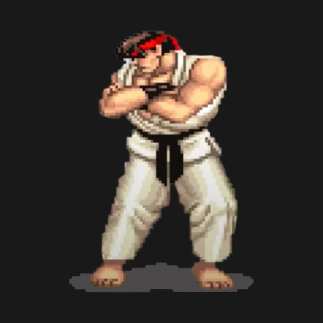 Street Fighter - Ryu Victory Stance by Xanderlee7