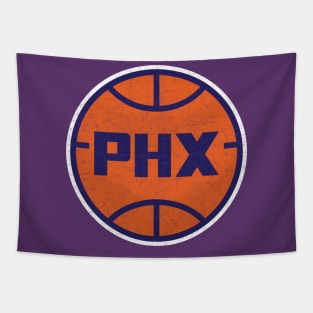 Phoenix Vintage Basketball Tapestry