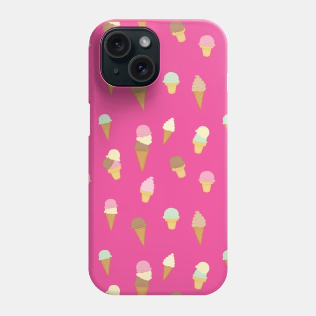 Ice Cream Phone Case by Character Alley